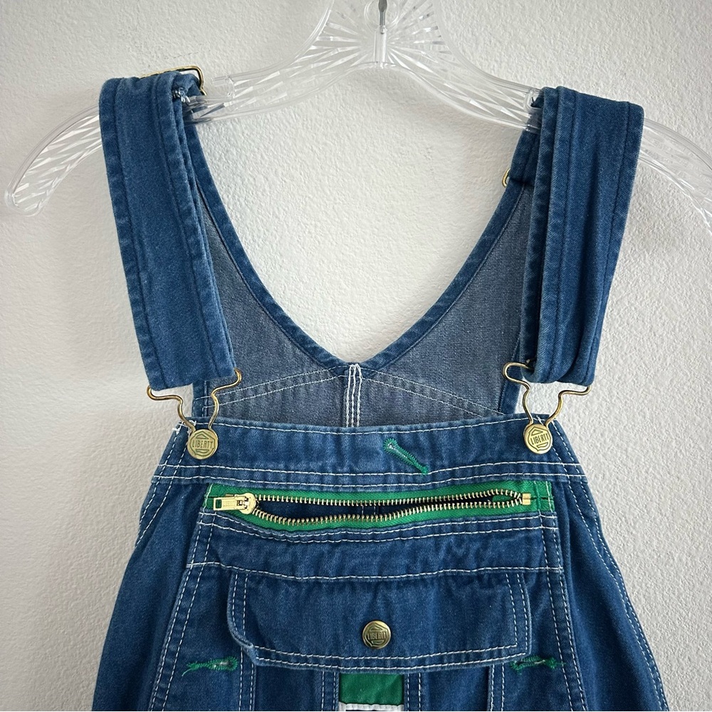 Liberty Men’s Blue Workwear Carpenter Denim Overalls Size: 34x30 - Picture 2 of 13